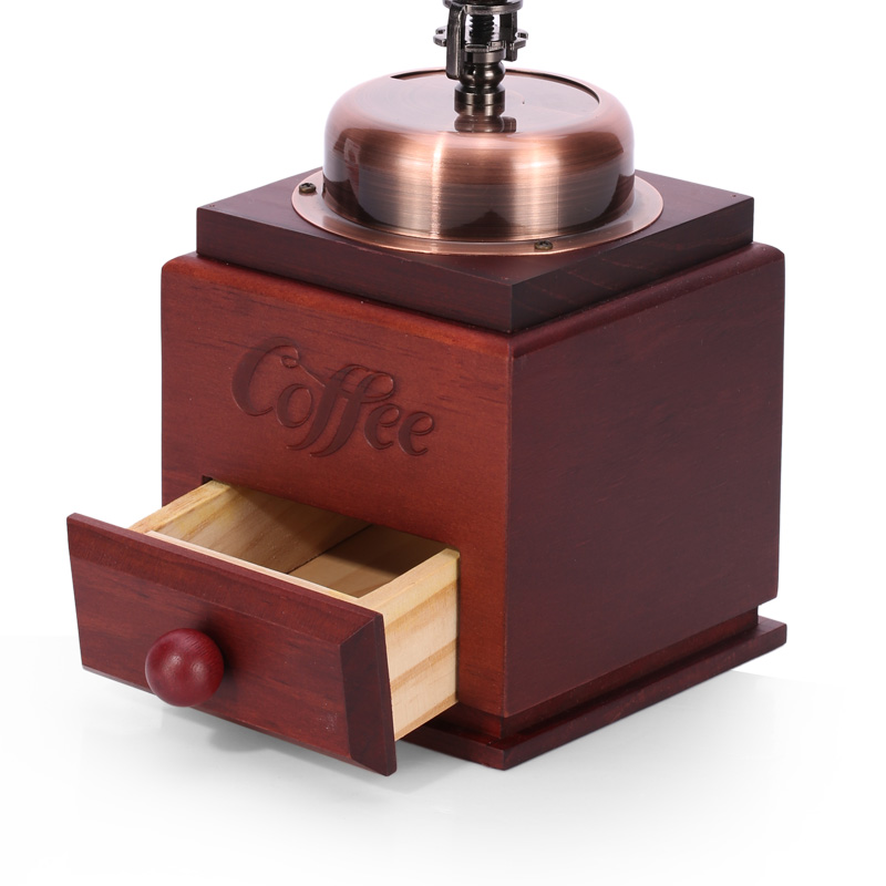 Wooden Manual Coffee Grinder YM3505-大图2