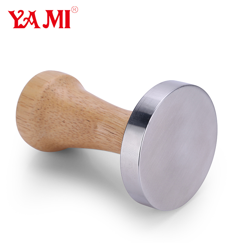 Wooden Coffee Tamaper 57.5mm YM7110-大图1