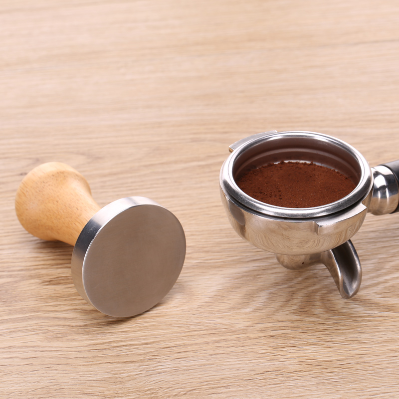 Wooden Coffee Tamaper 57.5mm YM7110-大图4