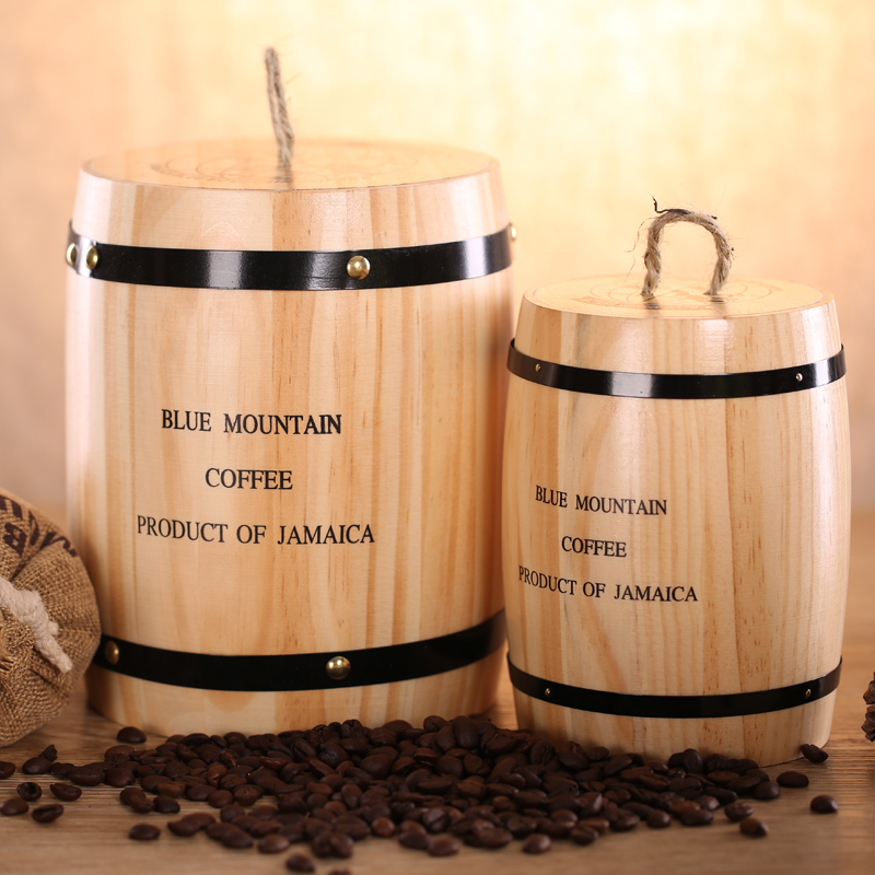 Wooden Coffee Bean Casks YM3002-大图4
