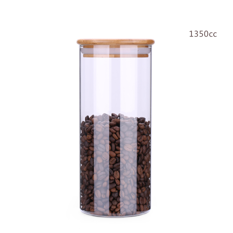 Glass Coffee Canister 1350CC YM5035