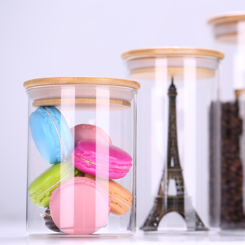 Glass Coffee Canister 1000CC YM5034-大图4