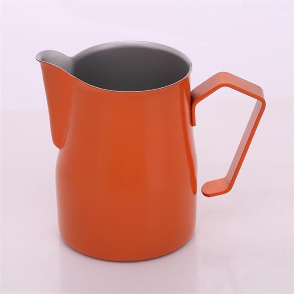 Teflon Milk Pitcher 350cc YM16912W/R/O/B/BL-大图2