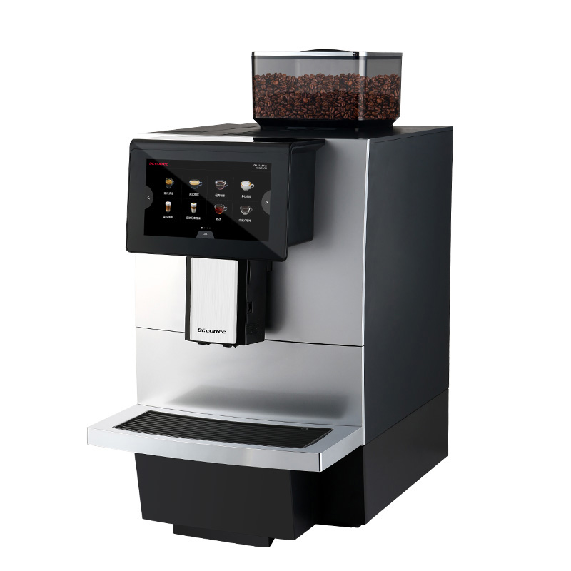 DrCoffee/咖博士 F11全自动意式咖啡机触屏一键奶咖商用咖啡机-大图2